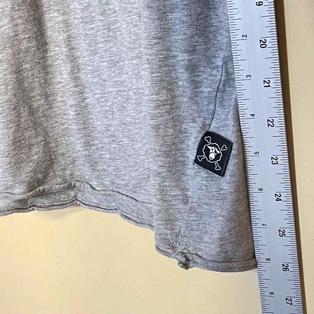 nununu Gray Kids Shirt with Skull Design - Picture 6 of 7